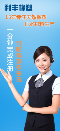 利豐橡塑橡膠止水條